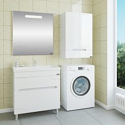 СанТа Зеркало с LED подсветкой Лондон 80 – фотография-2